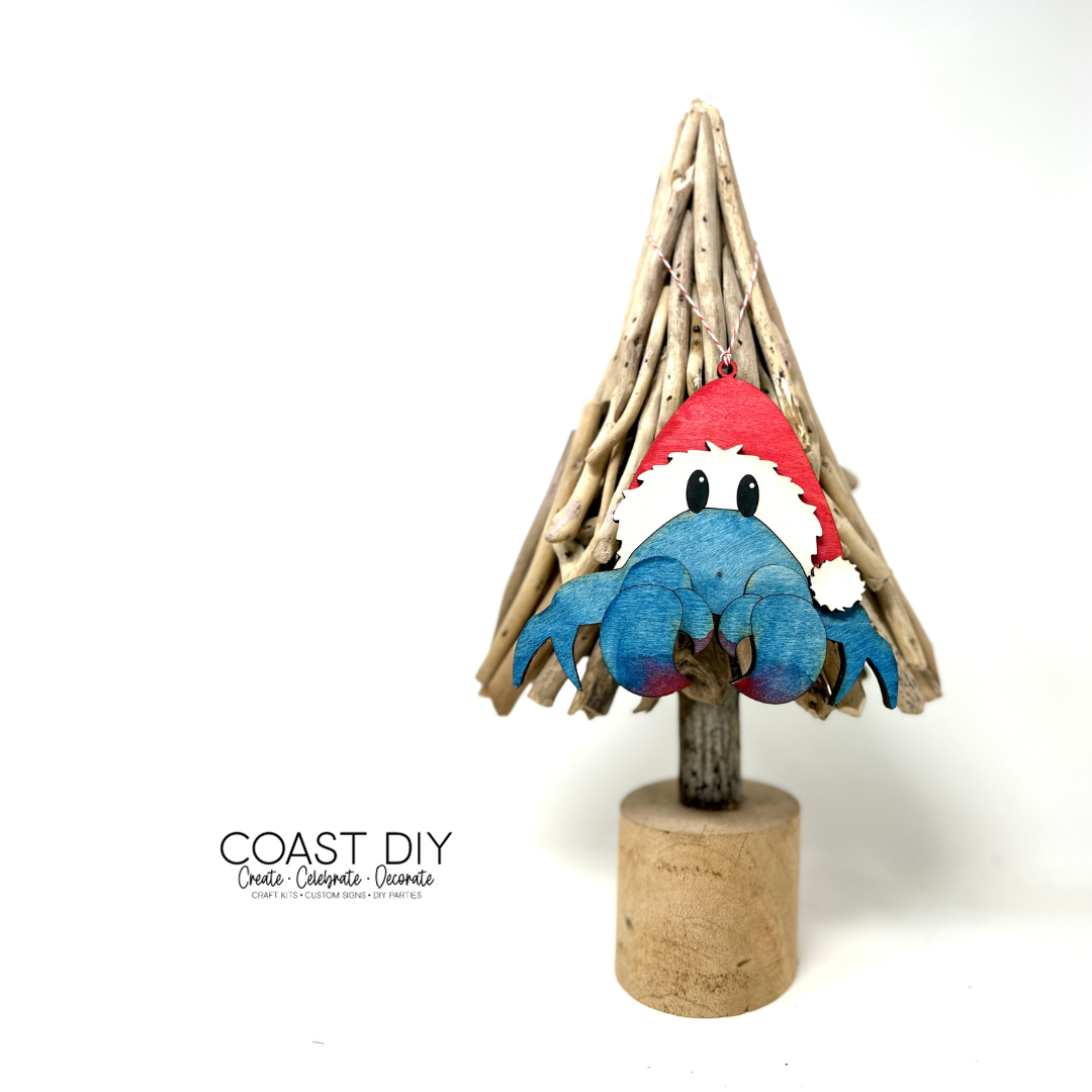 Santa Claws Ornament