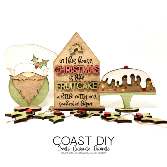 Christmas is like Fruitcake Set
