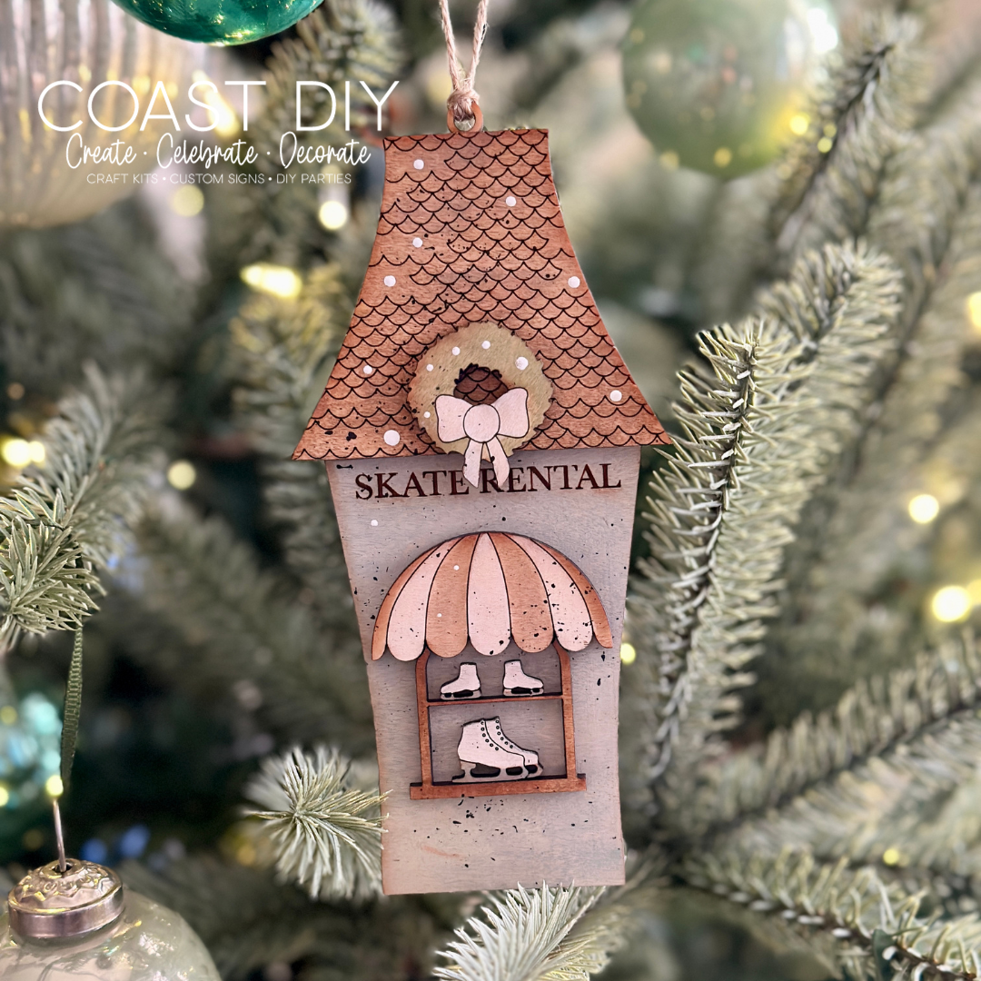 Skate Rental Ornament