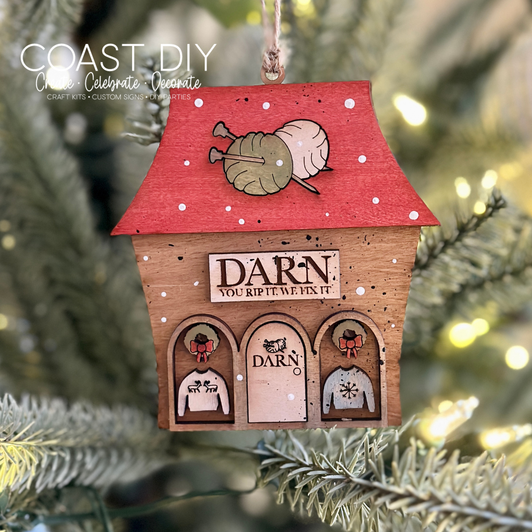 Darn Yarn Shoppe Ornament