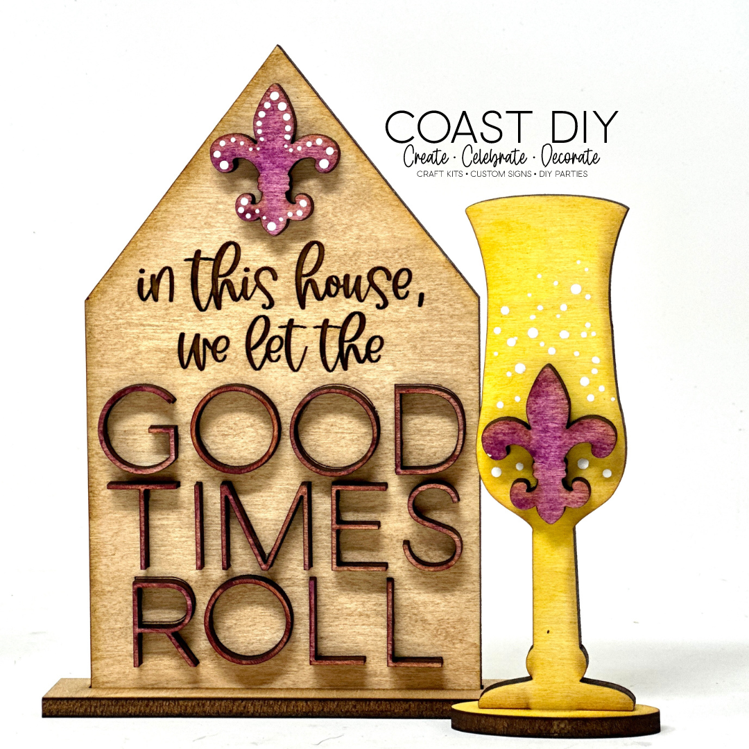 Good Times Roll Shelf Sitter Set