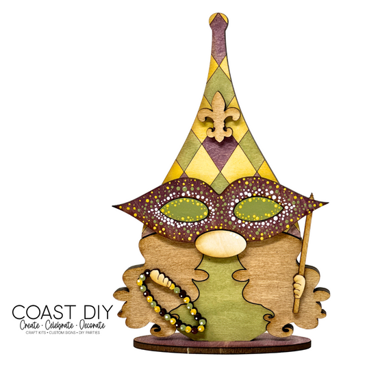 Ms. Mardi Gras Gnome