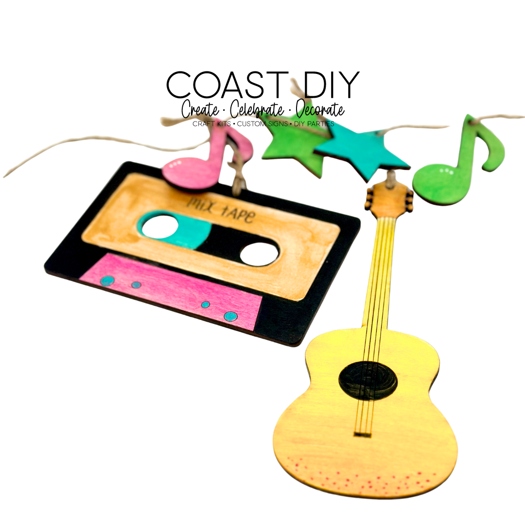 Music Garland/Ornaments Craft Kit