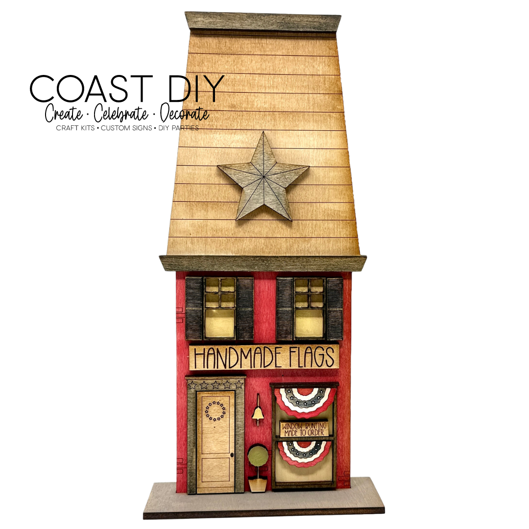 Betsy Ross & her Flag Shoppe