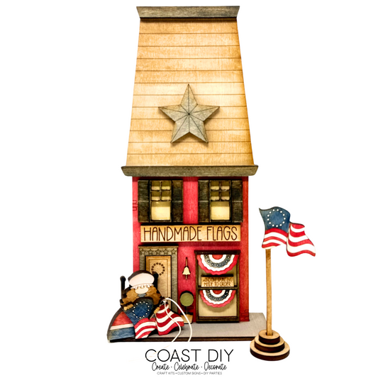 Betsy Ross & her Flag Shoppe