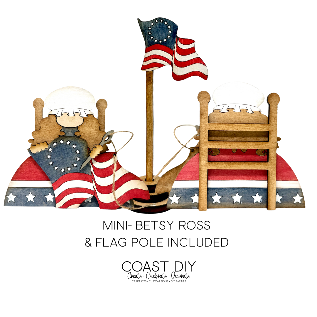 Betsy Ross & her Flag Shoppe