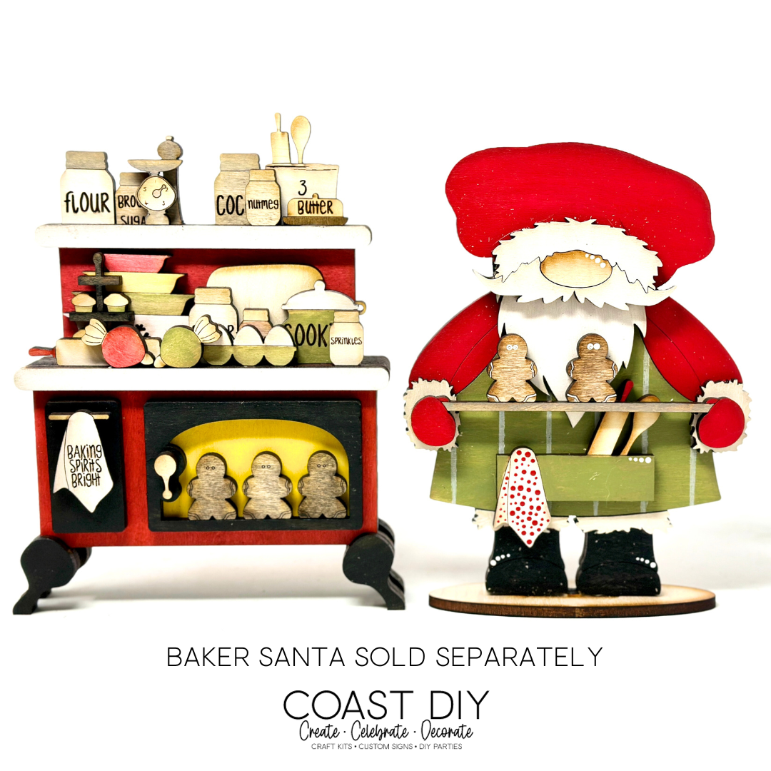 Baking Spirits Bright Vintage Stove