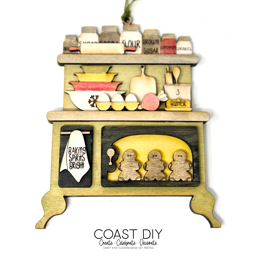 Ornament - Baking Spirits Bright Vintage Stove