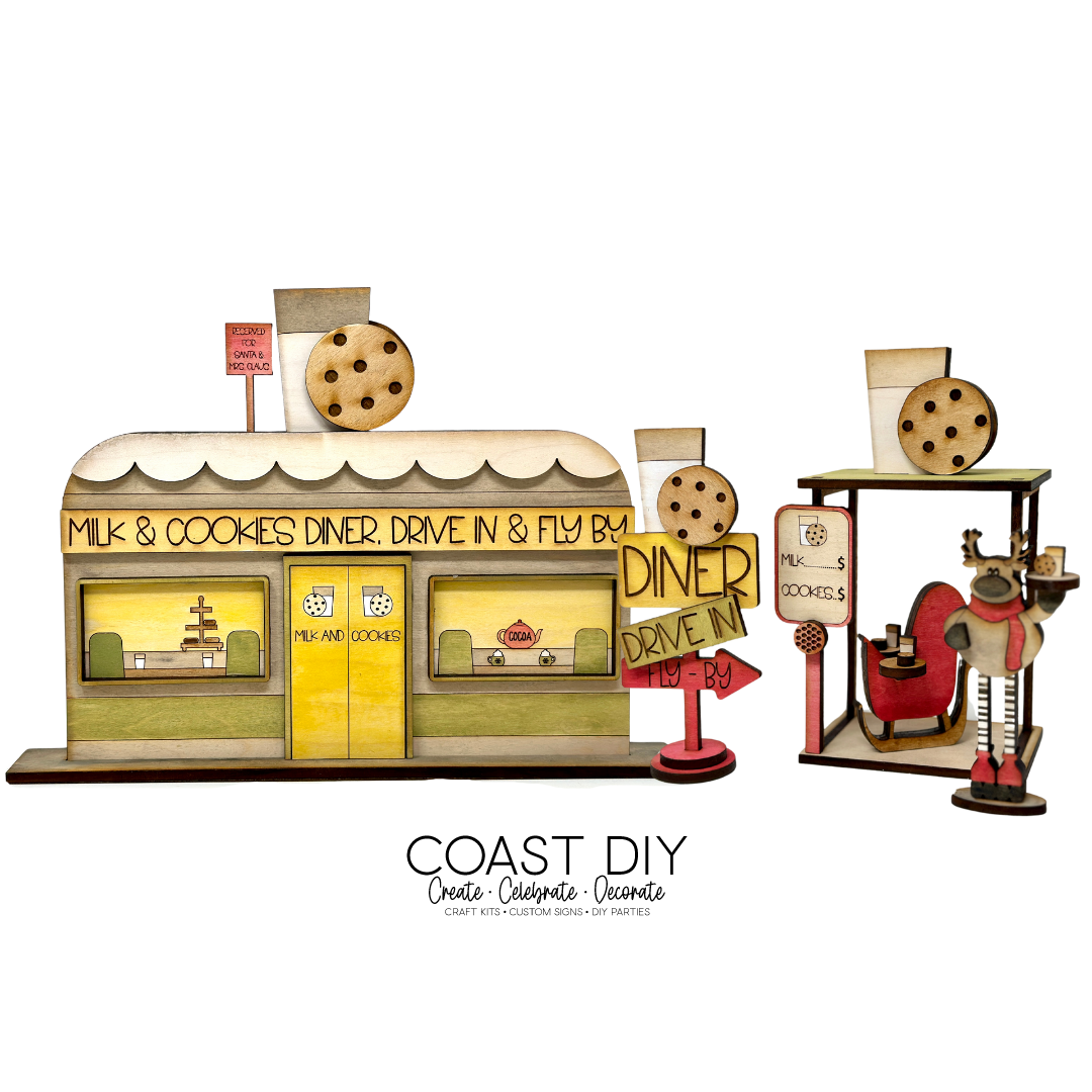 Milk and Cookies Diner, Drive In and Fly In