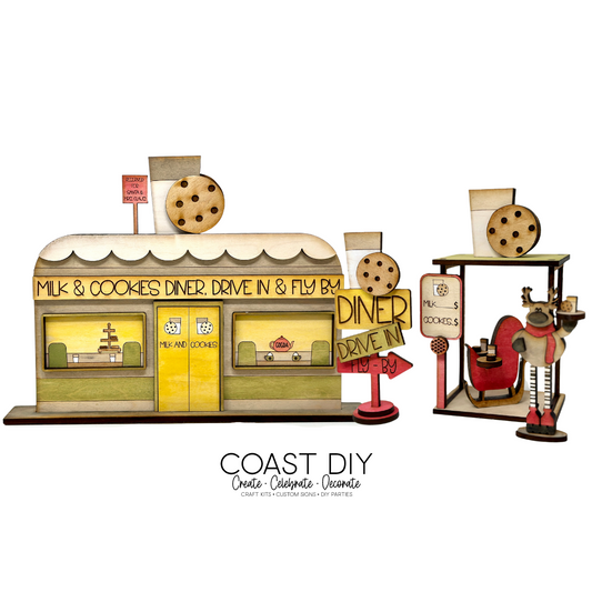 Milk and Cookies Diner, Drive In and Fly In