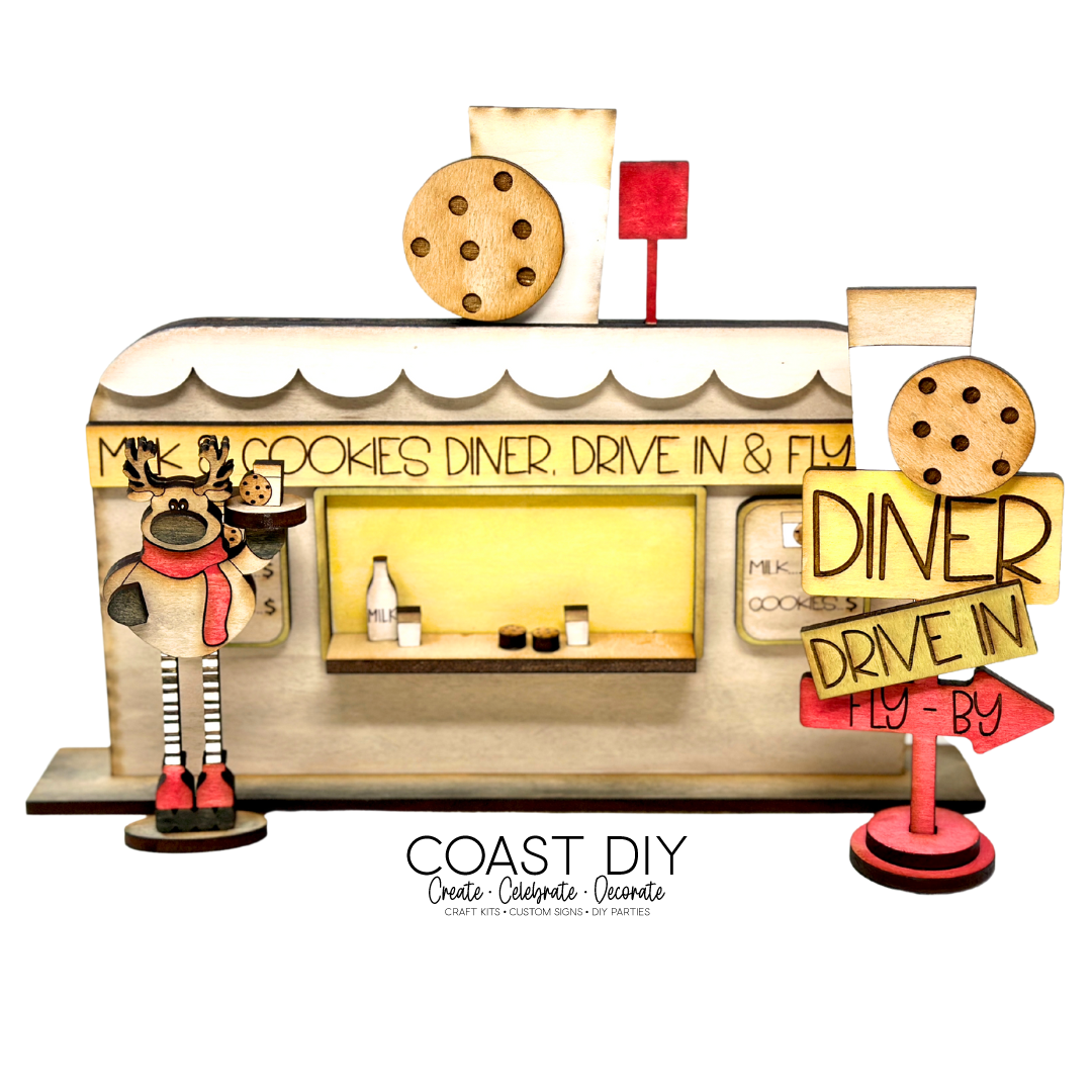 Milk and Cookies Diner, Drive In and Fly In