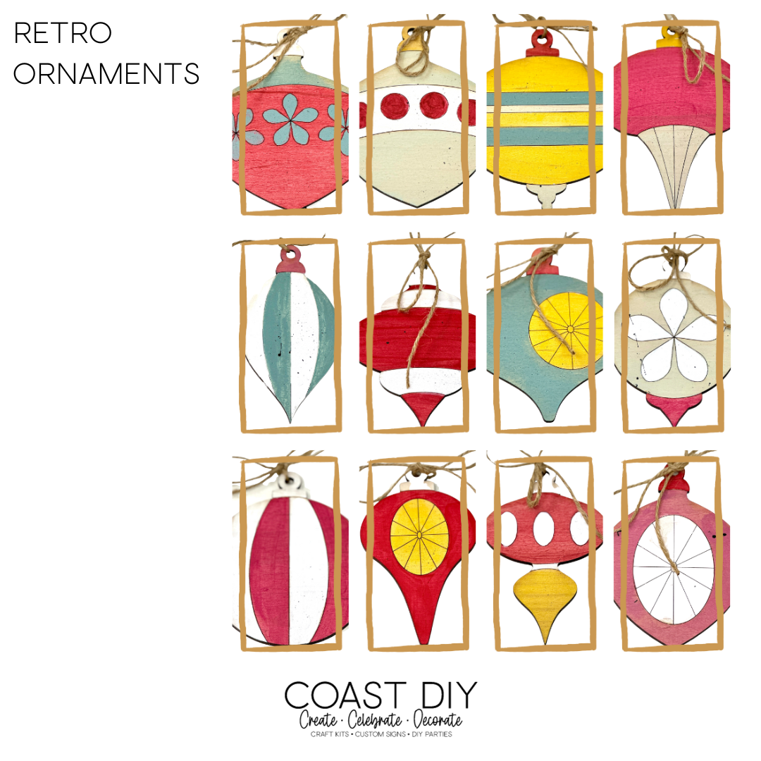 Retro Ornaments