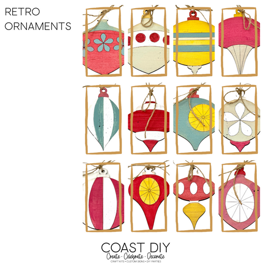 Retro Ornaments