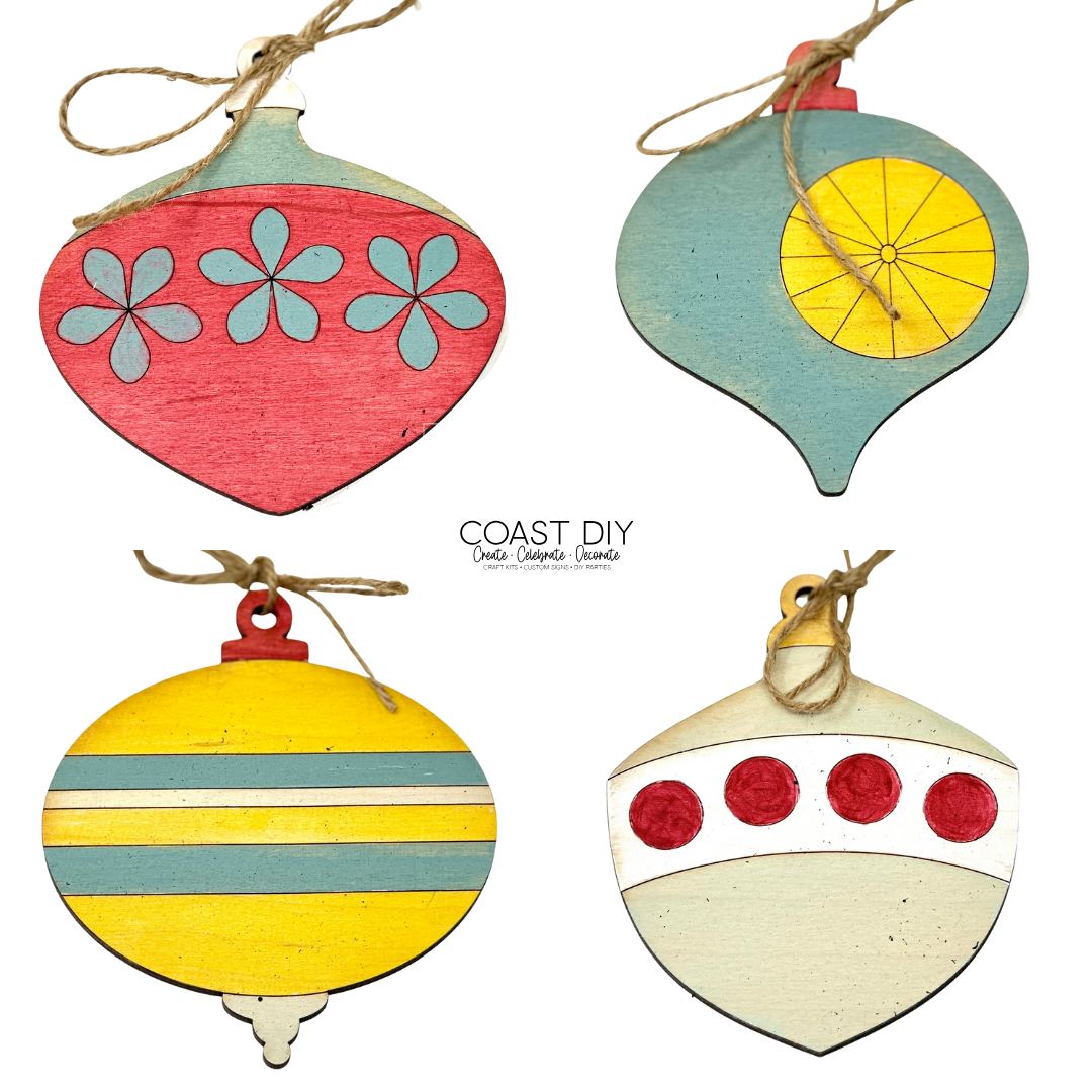 Retro Ornaments