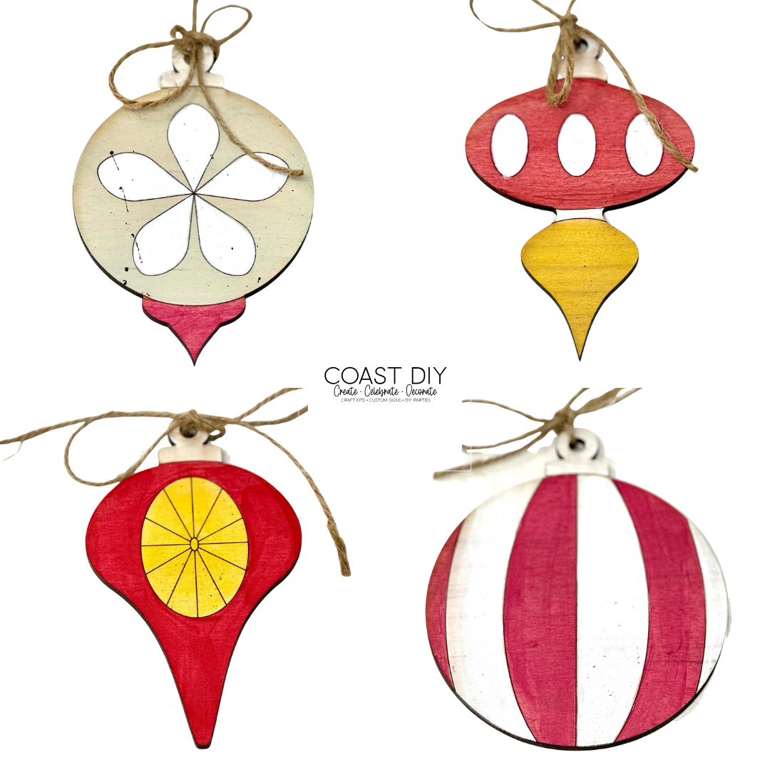 Retro Ornaments