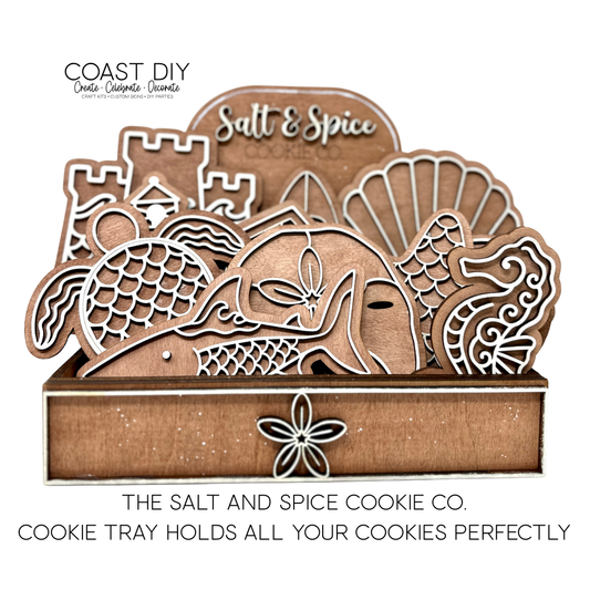 Gingerbread Cookie Shelf Sitter or Ornaments Craft Kit