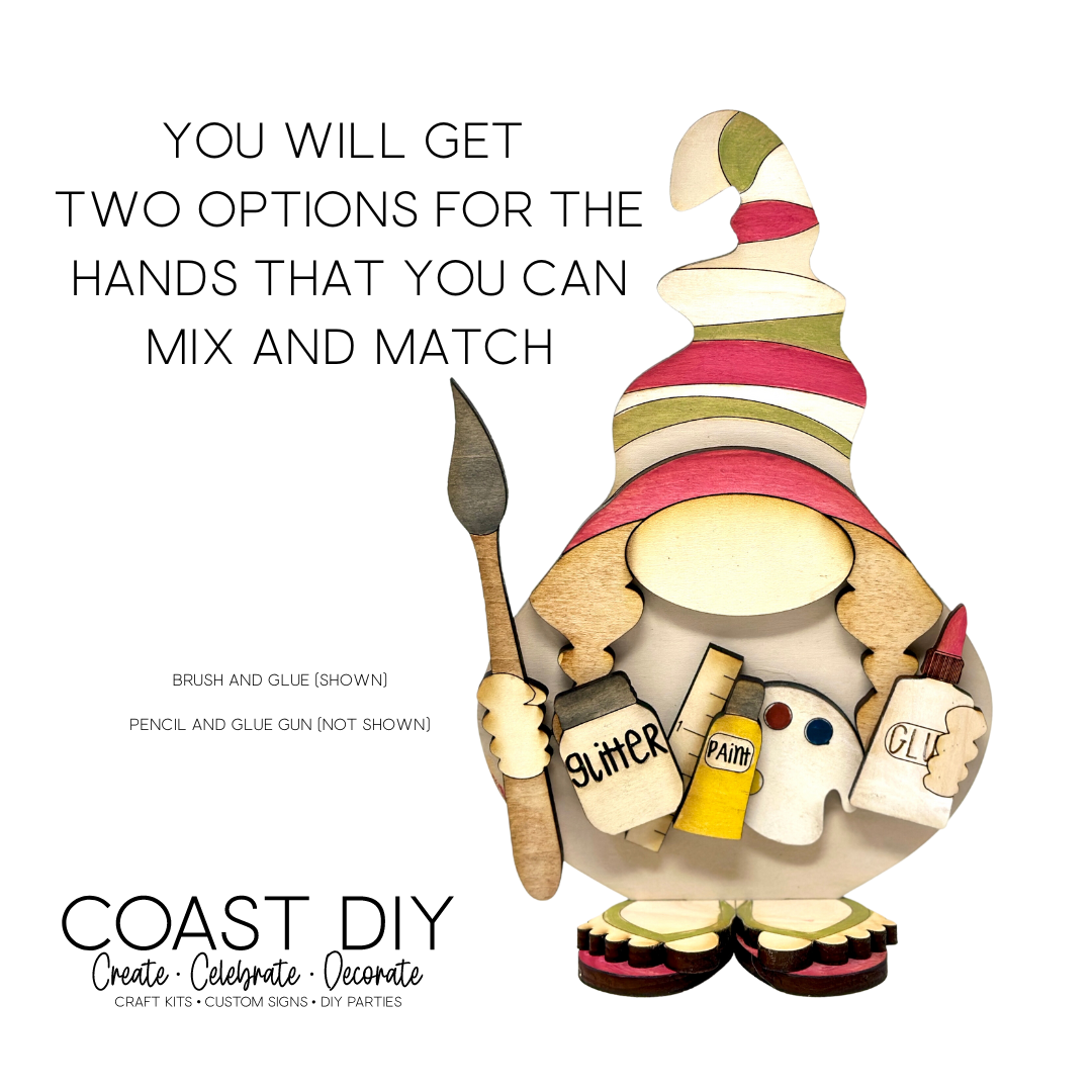 Crafty Gal & Craft Tote Shelf Sitter Craft Kit & Video Tutorial