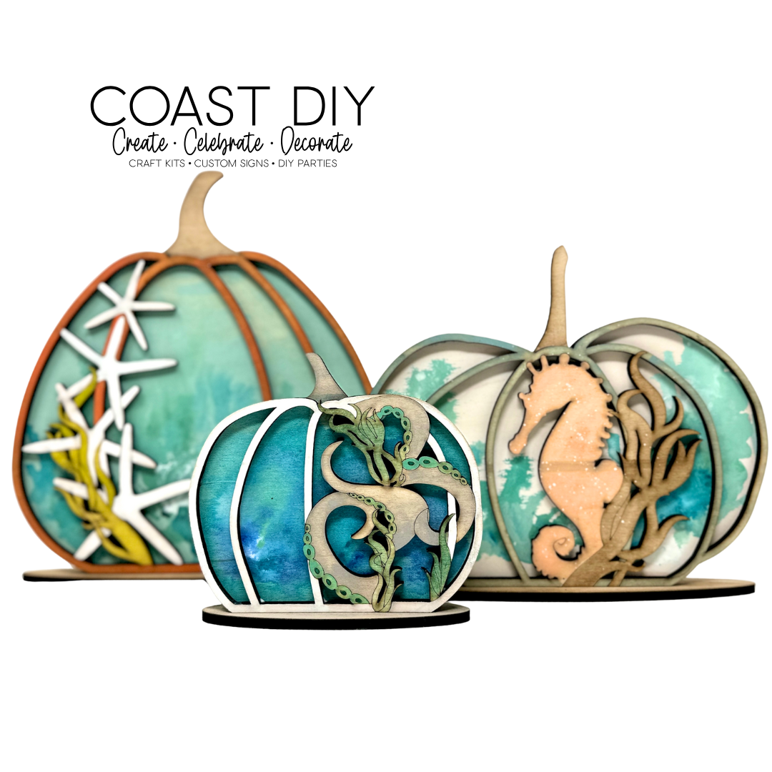 Coastal Seaweed Pumpkins