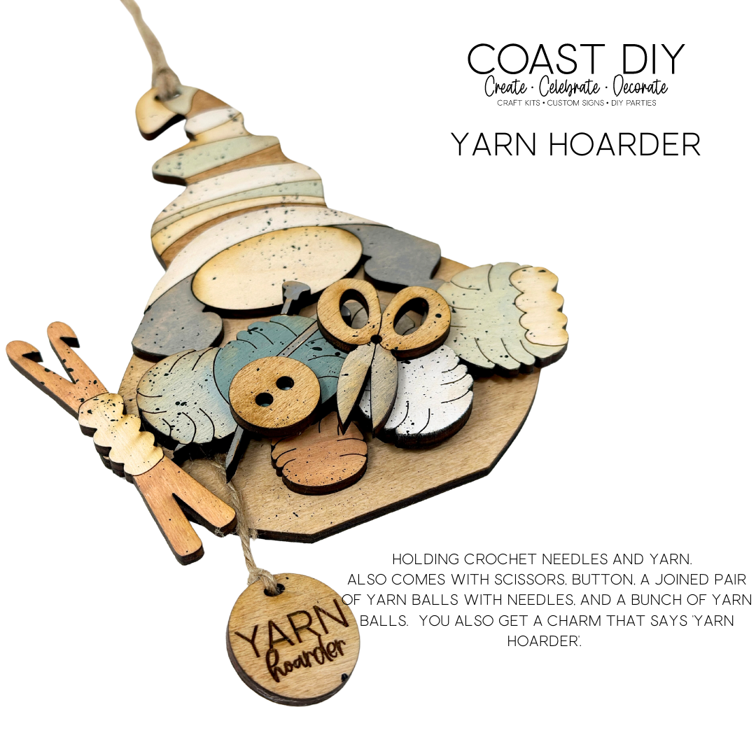 Crafty Gals & Guys Gnome Ornaments Craft Kits