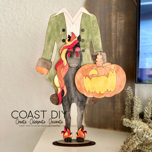 Riding Headless Horseman Craft Kit
