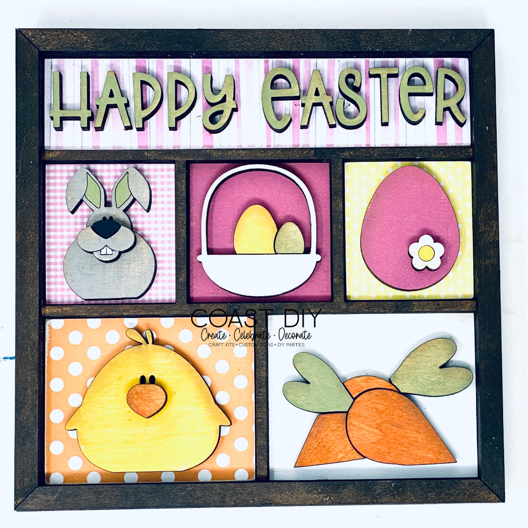 ShadowBox Insert: Happy Easter