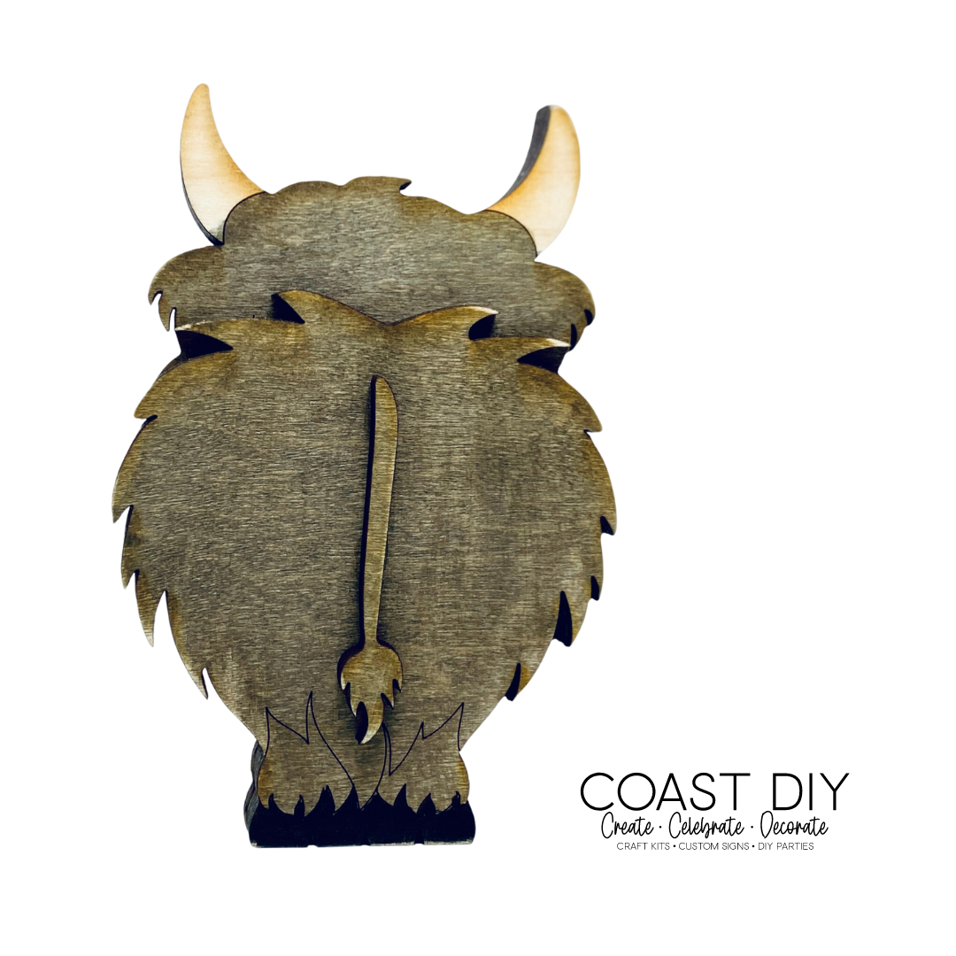 Highland Cow Craft Kit
