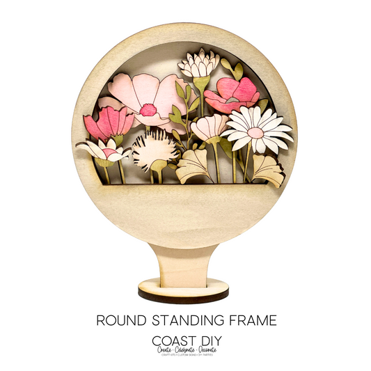 Wildflower Dimensional Frames