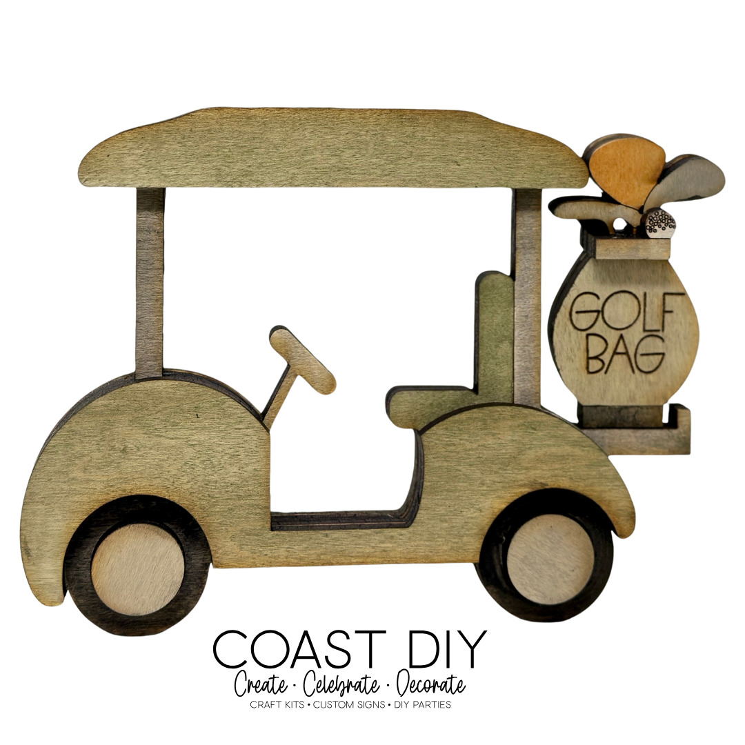 Golfer Gnome Craft Kit