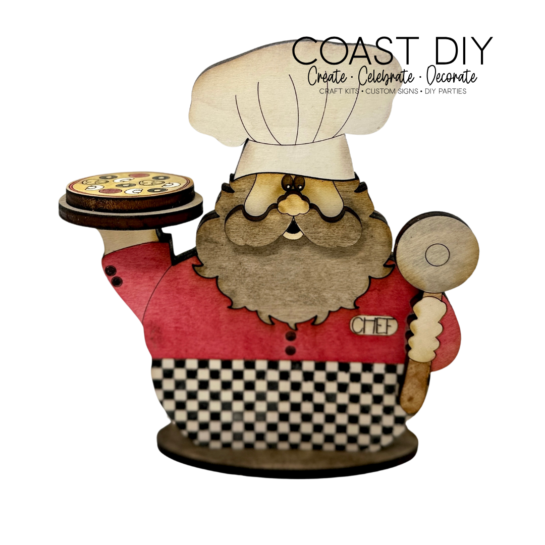 Pizza Chef and Pizza Oven