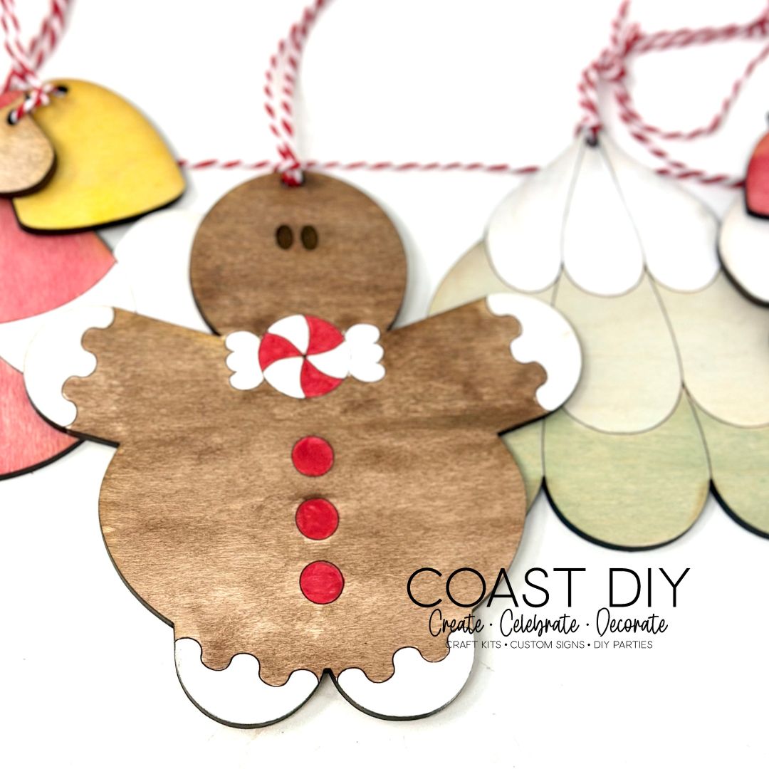 Gingerbread Ornaments/Garland