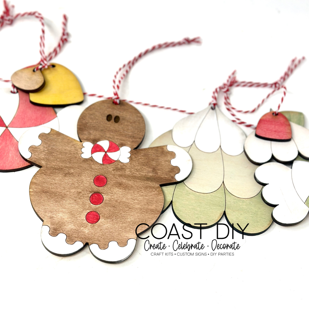 Gingerbread Ornaments/Garland