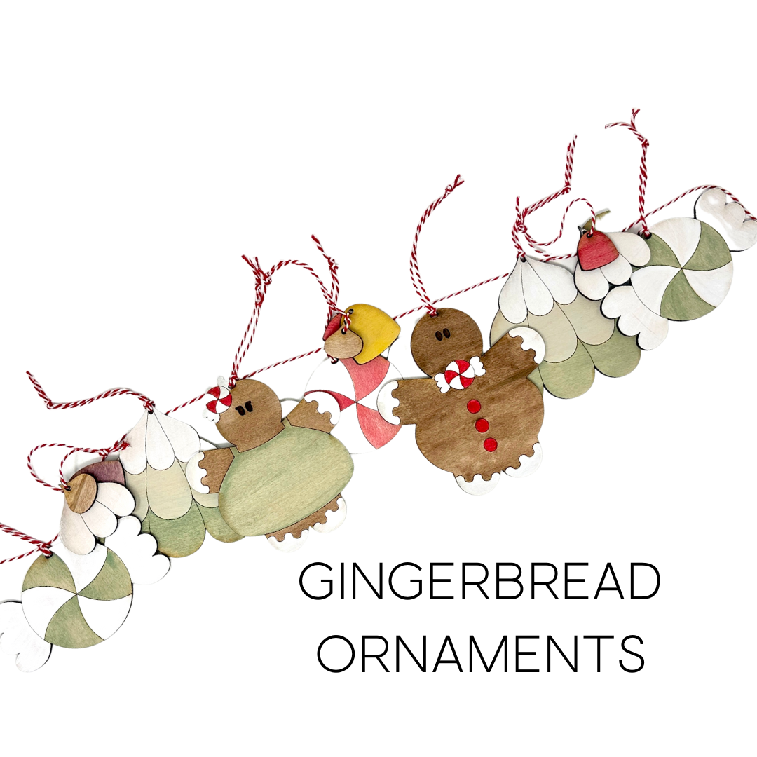 Gingerbread Ornaments/Garland