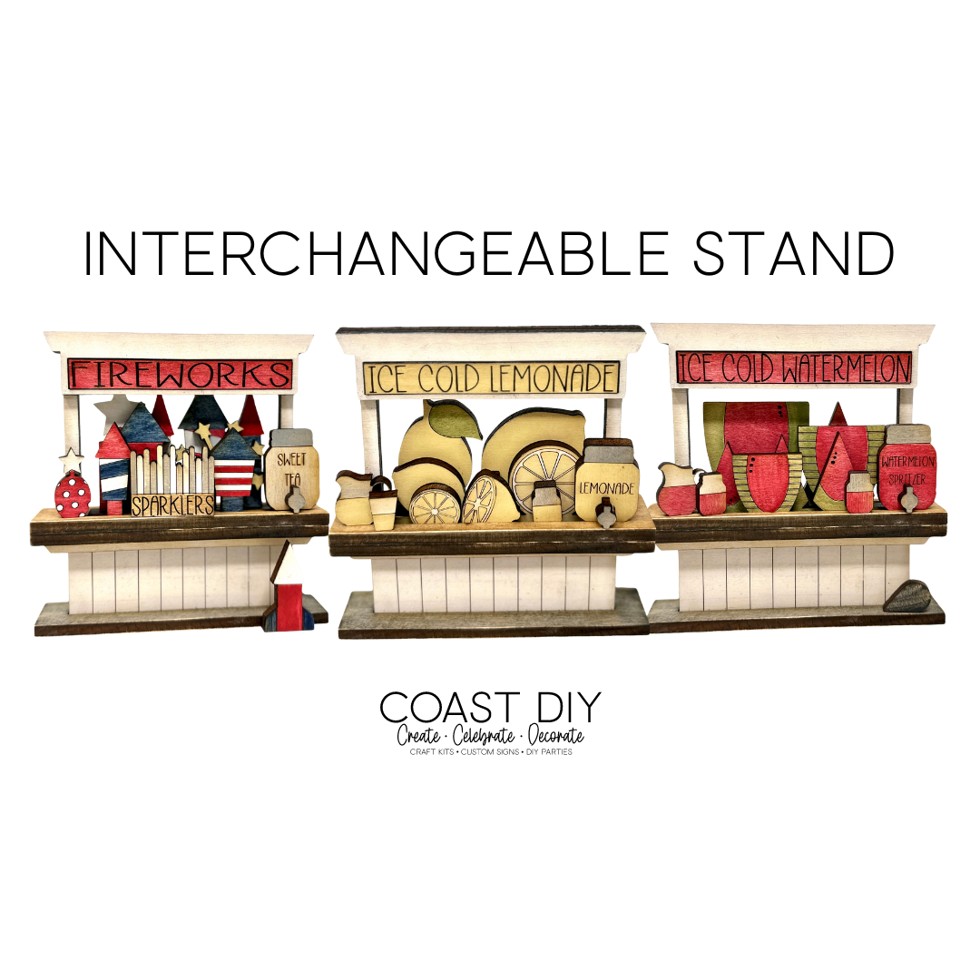 Interchangeable Market Stand