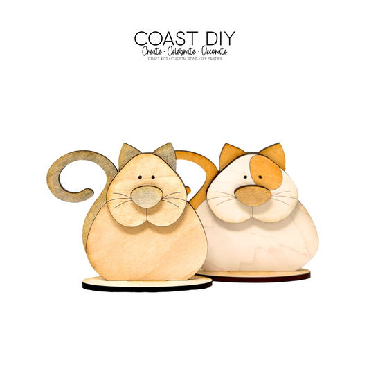 Cat Shelf Sitter craft kit