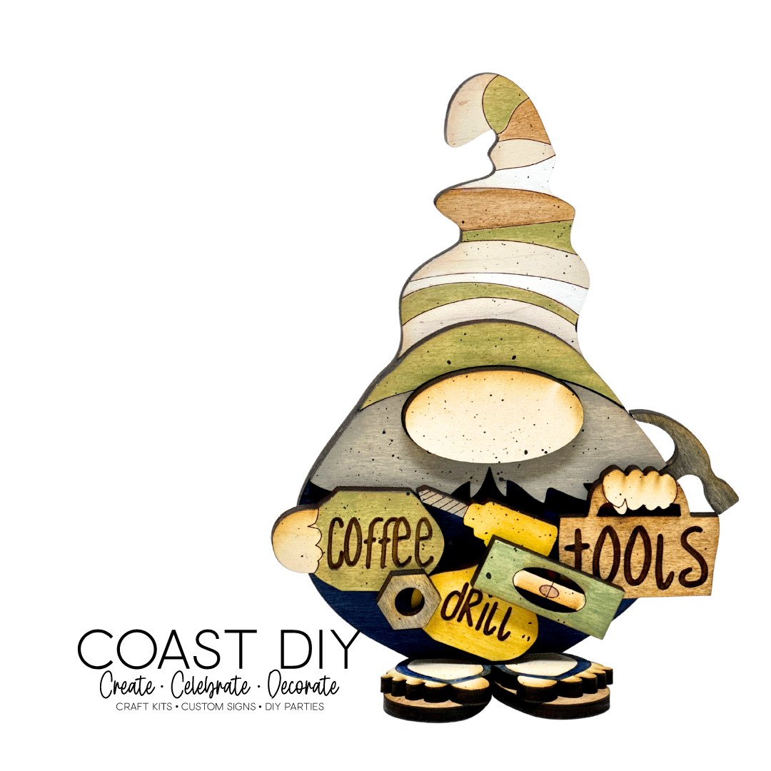 Mr. Fix It and Tool Chest Shelf Sitter Craft Kit