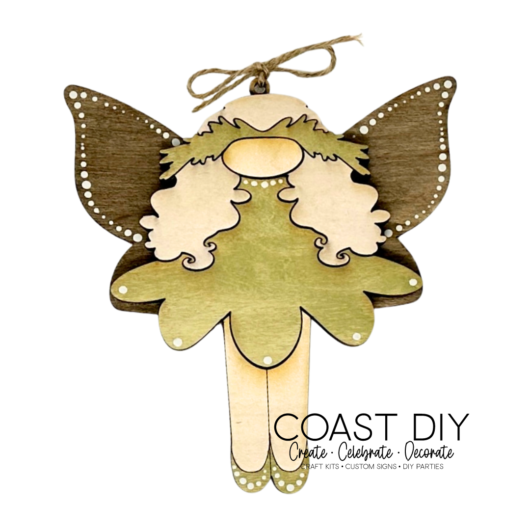 Woodland Ornaments: Mushrooms and Fairies