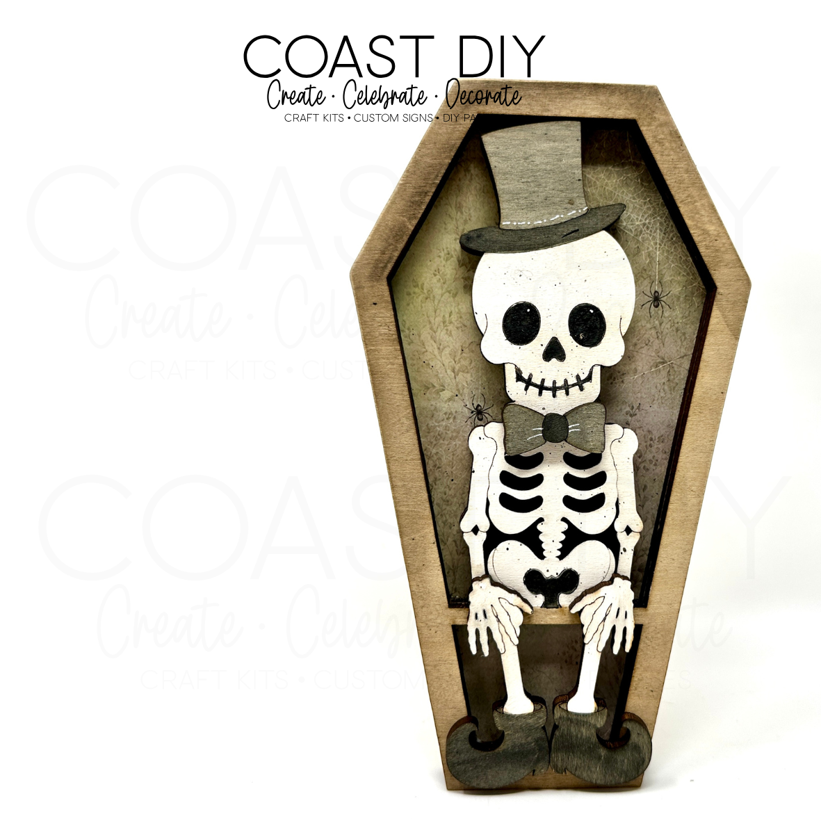 Halloween Coffin Characters