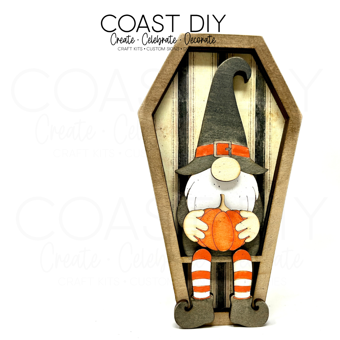 Halloween Coffin Characters