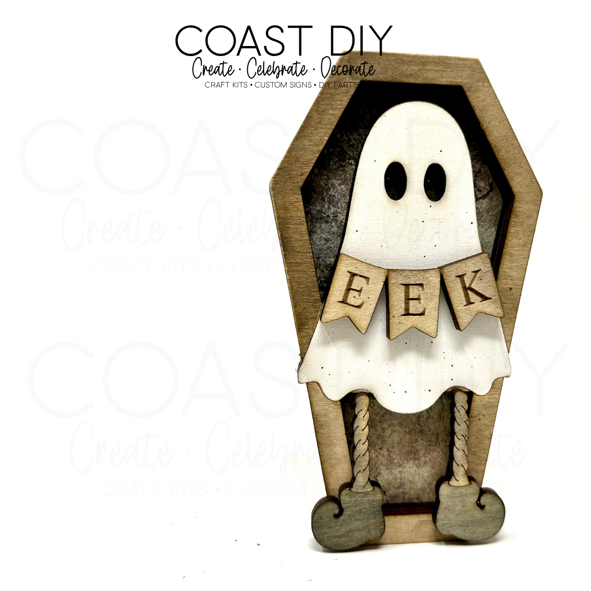 Halloween Coffin Characters