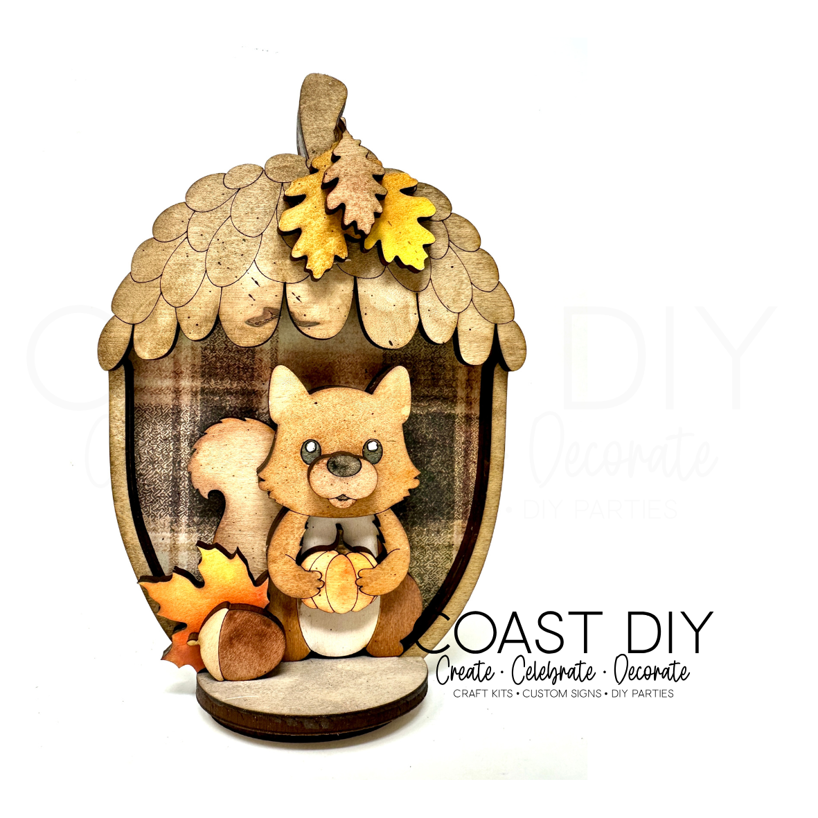Woodland Houses Craft Kit