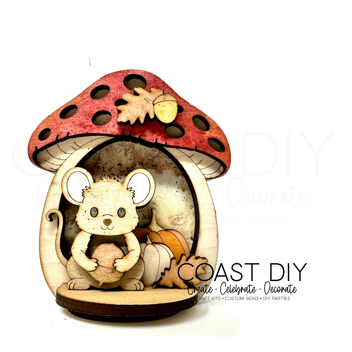 Woodland Houses Craft Kit