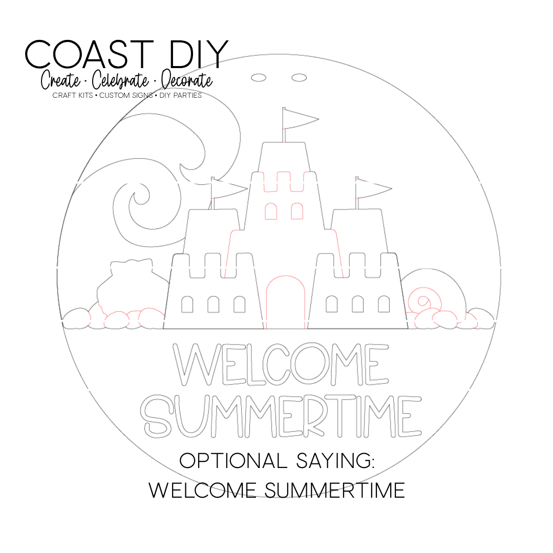 Beach House Sandcastle