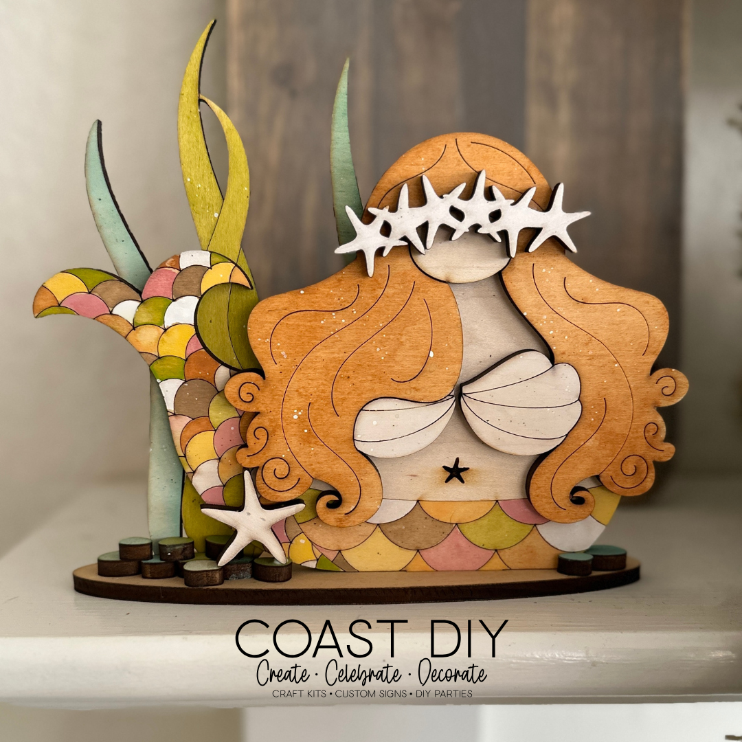 Mermaid and Merman Craft Kits
