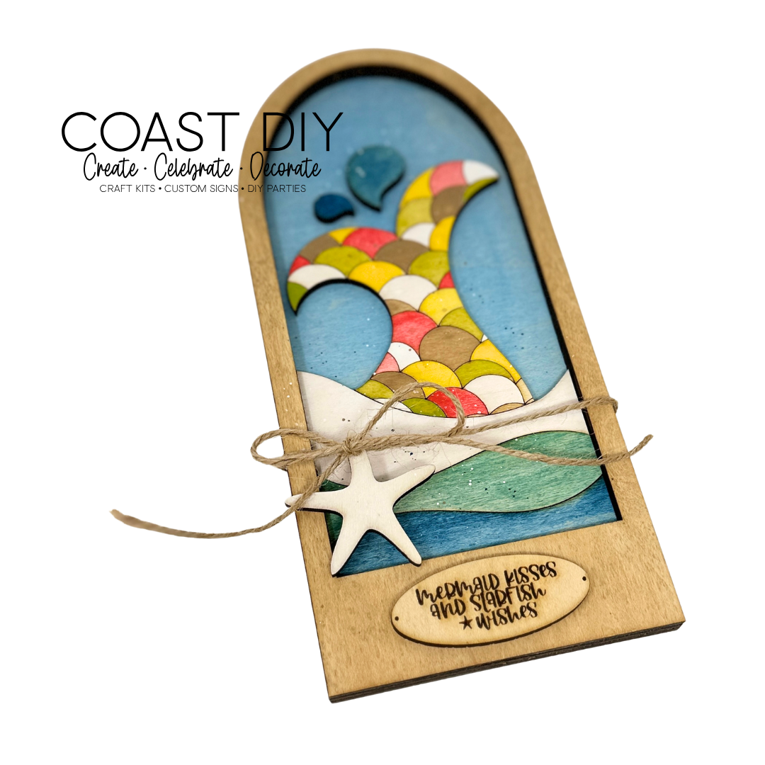 Mermaid Kisses Starfish Wishes Arch