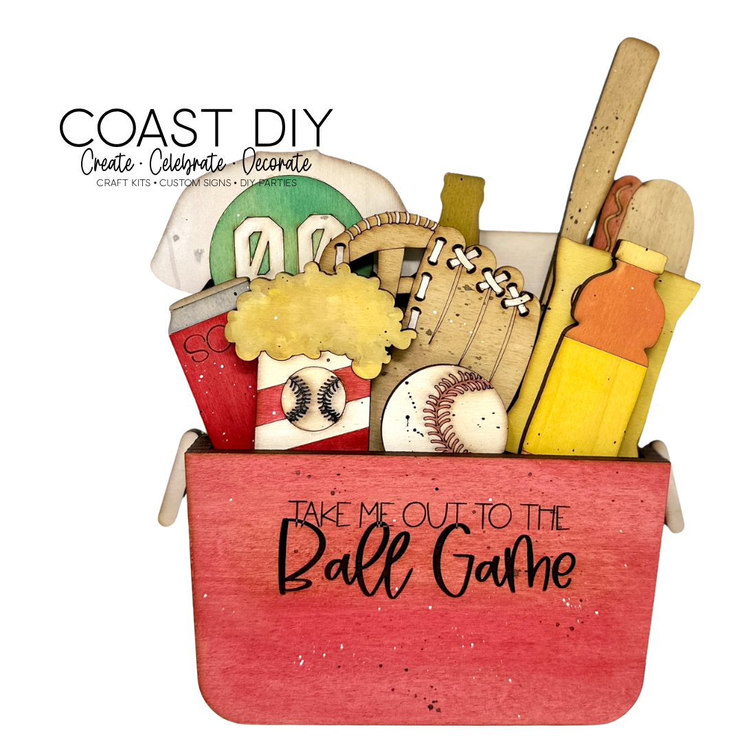 Baseball Cooler Shelf Sitter Kit