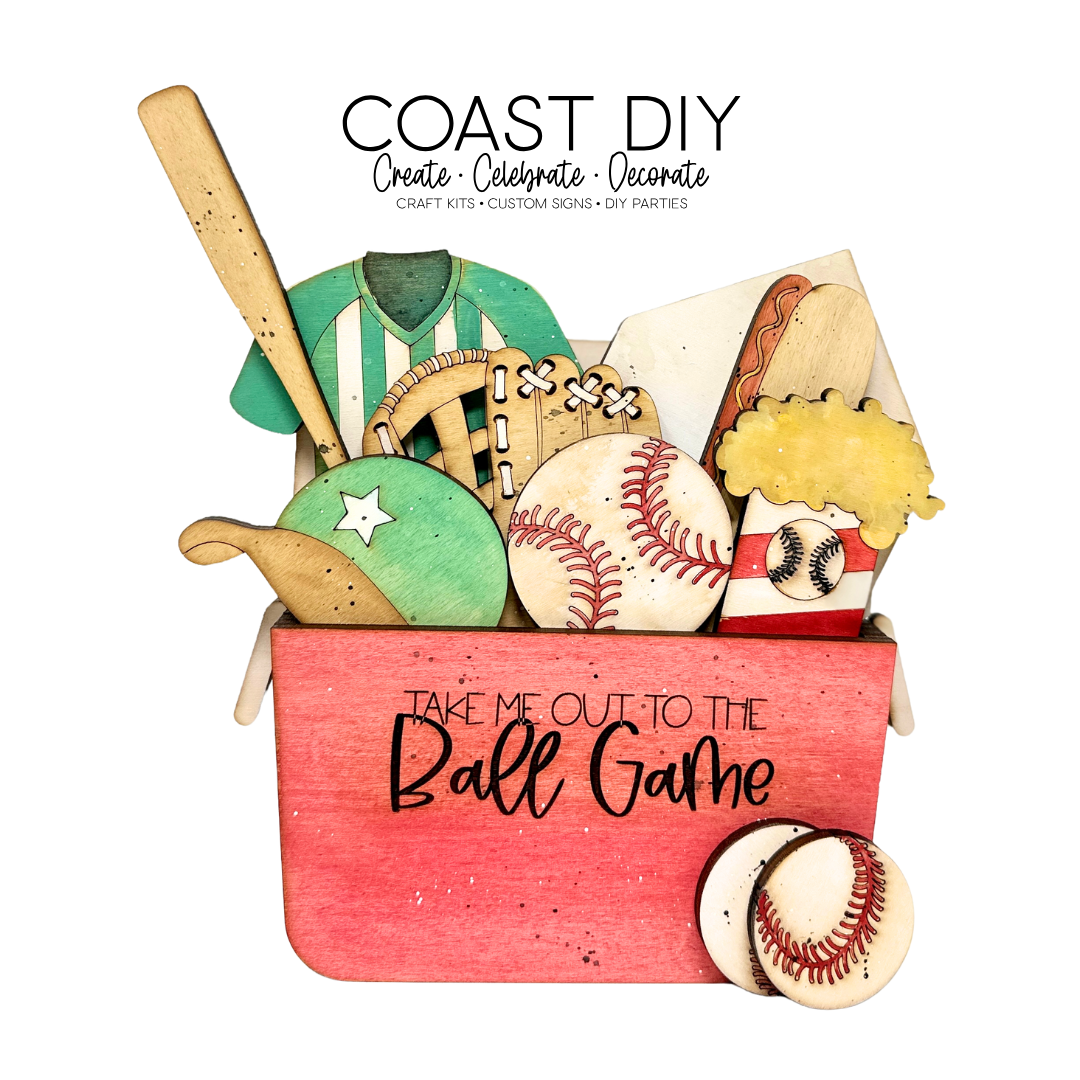 Baseball Cooler Shelf Sitter Kit