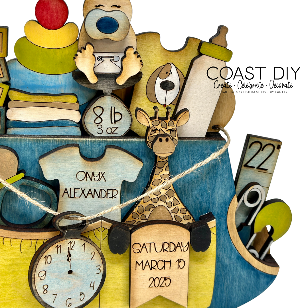 Diaper Bag Craft Kit