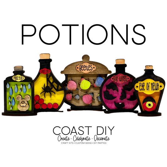 Potions Shelf Sitters
