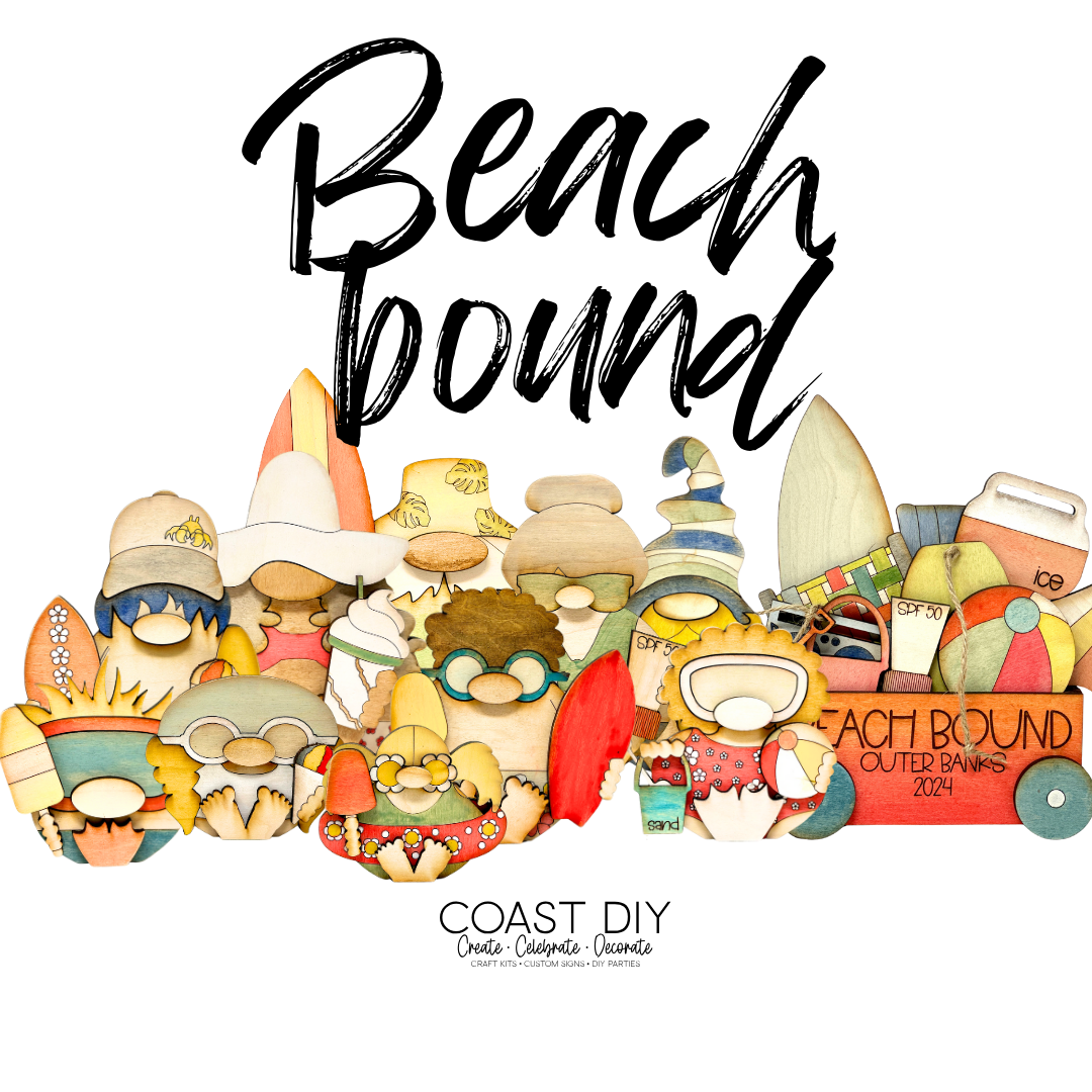 Beach Bound Gnomes Craft Kit