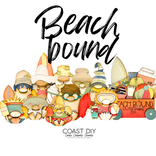 Beach Bound Gnomes Craft Kit